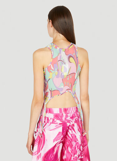 Collina Strada Thistle Floral Tank Top Pink cst0249006