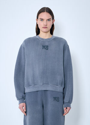 Alexander Wang Essential Classic Sweatshirt Grey awg0259023