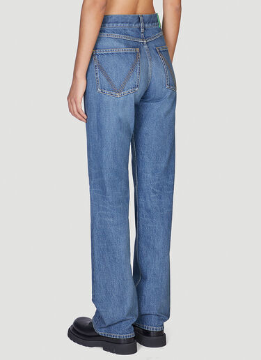 Straight Leg Jeans Bottega Veneta Straight Leg Jeans Blue bov0250063