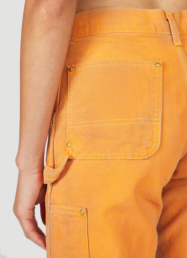 NOTSONORMAL Washed Working Shorts Orange nsm0351009