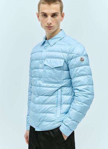 Moncler Tenibres 羽绒衬衫夹克 蓝色 mon0155010