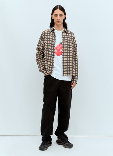 Stüssy Sonoma Plaid Shirt Beige sts0156014