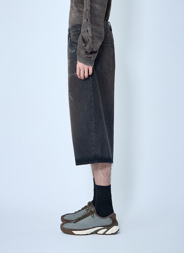 Our Legacy Capri Cut Shorts Black our0164041