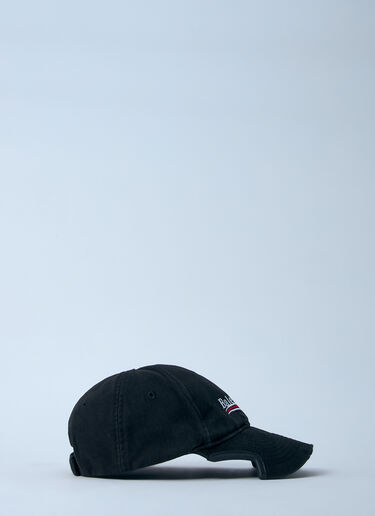 Balenciaga Political Baseball Cap Black bal0254045