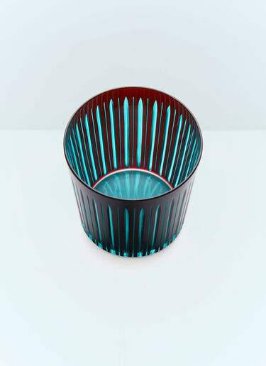 L'Objet Set Of Four Prism Cocktail Glasses Burgundy wps0691629