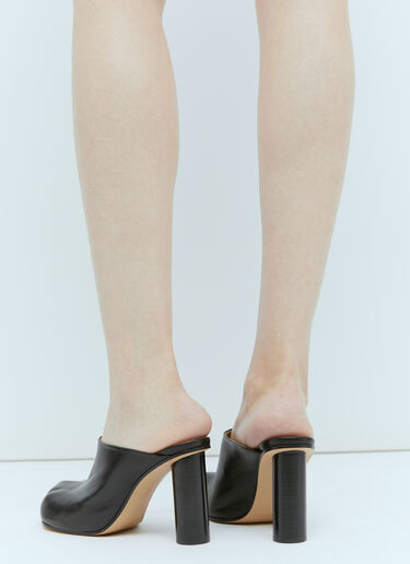 JW Anderson Paw Heeled Mules Black jwa0254012