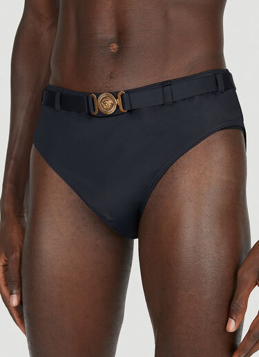 Versace Medusa Swim Briefs Black ver0153016