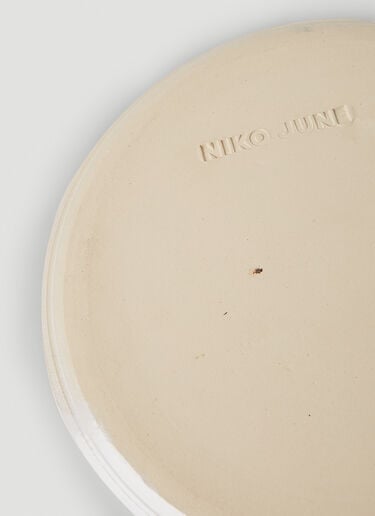 Studio Dinner Plate Niko June Studio Dinner Plate White nkj0352011
