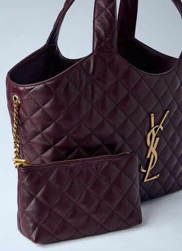Saint Laurent 이카레 미디엄 나파 숄더백 보르도 sla0263054