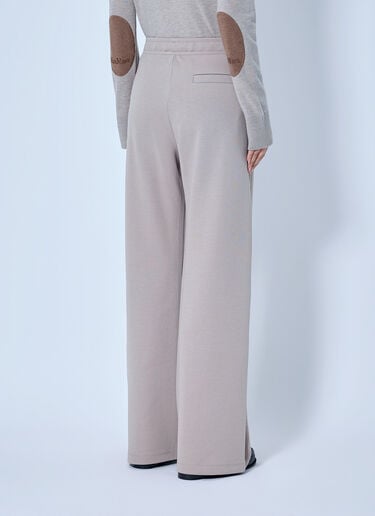 LN-CC® - Max Mara: Drawstring Wide-Leg Trousers - Beige Max Mara Drawstring Wide-Leg Trousers Beige max0266108