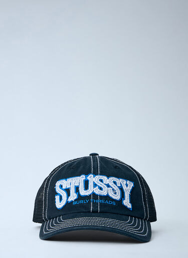 Stüssy MD Burly Threads Trucker Cap  Black sts0164024