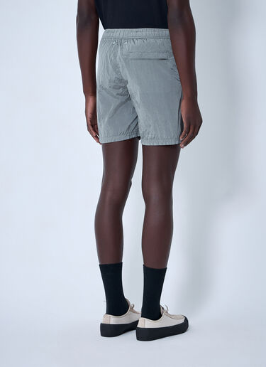 Stone Island Logo Patch Shorts Grey sto0164093