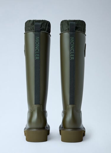 Moncler Kickstream High Rain Boots Green mon0265114
