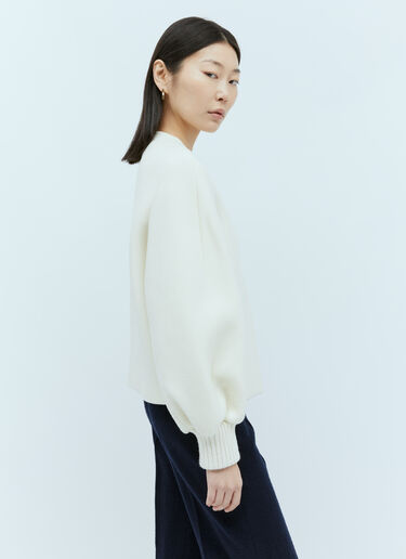 Chloé 칼라리스 피티드 재킷 크림 chl0255001