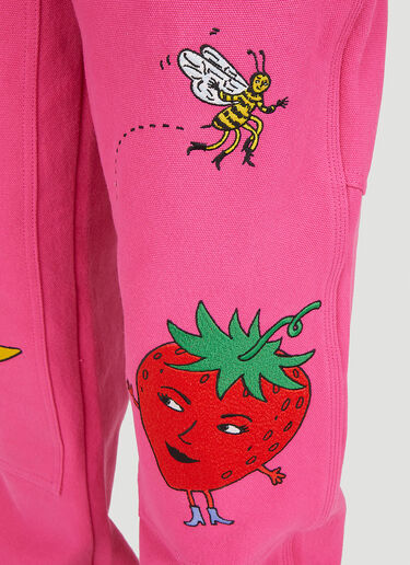 Workwear Canvas Pants Sky High Farm Workwear Workwear Canvas Pants Pink skh0350015