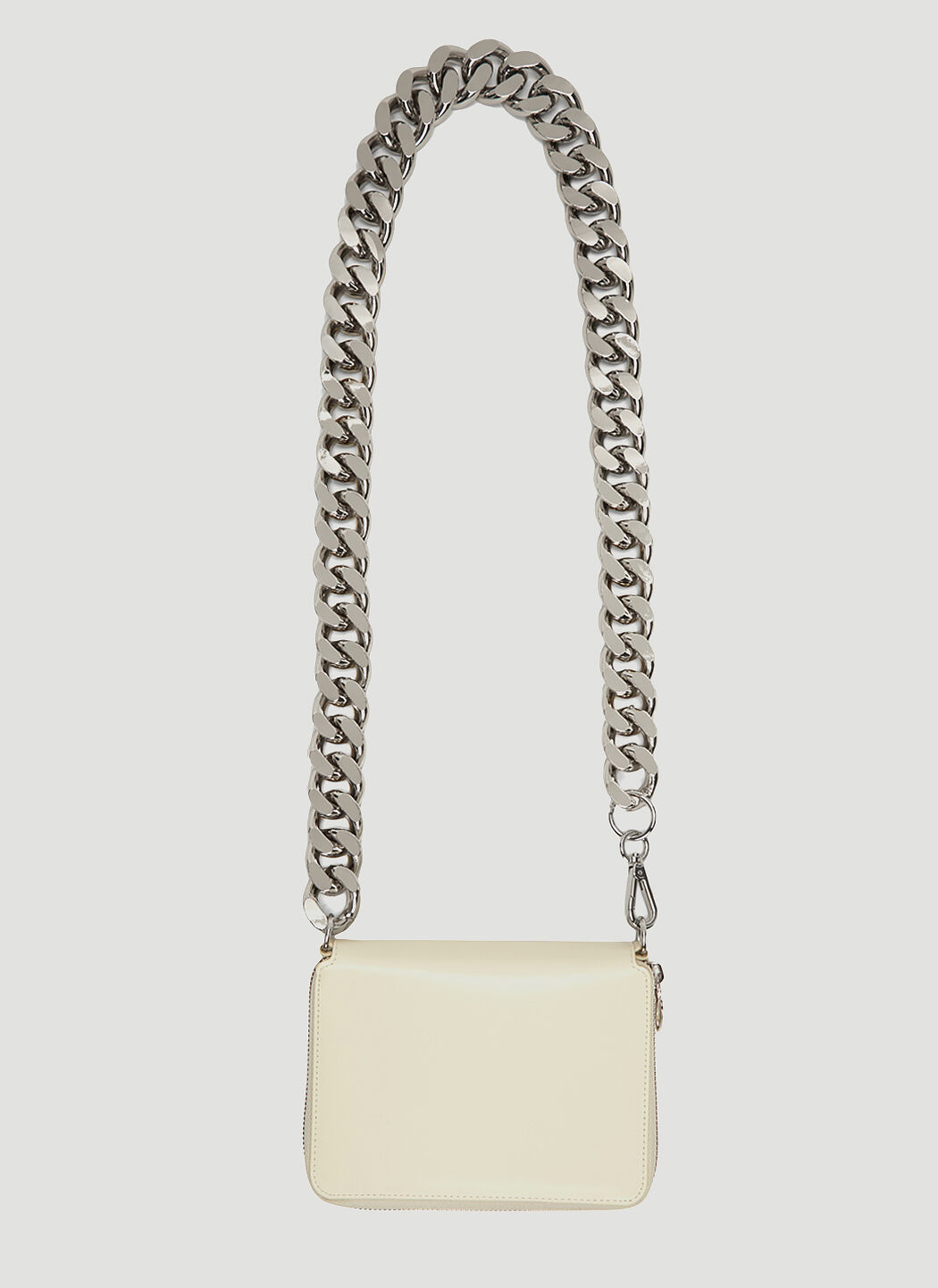 Kara Large Bike Wallet in White LN CC
