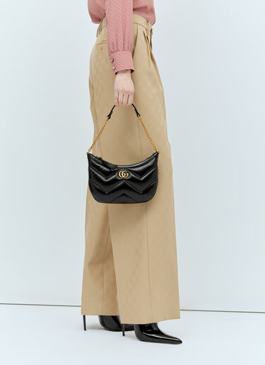 GG Marmont Small Shoulder Bag Gucci GG Marmont Small Shoulder Bag Black guc0255140
