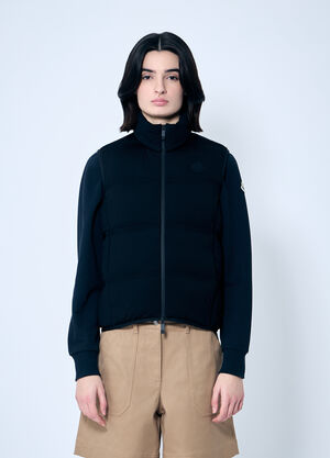 Moncler Knit Padded Vest Black mon0259039