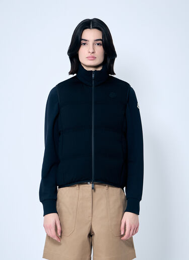 Moncler Knit Padded Vest Black mon0259039