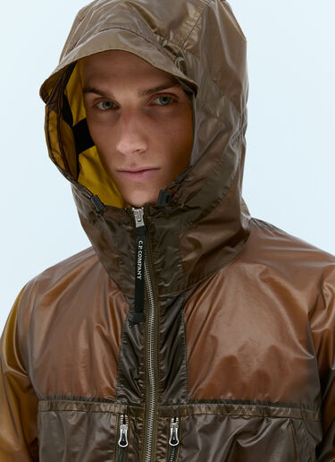 C.P. Company Pium Hooded Jaclet Brown pco0156003