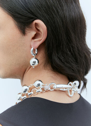 Pearl Octopuss.y 스피어 목걸이 실버 prl0355002