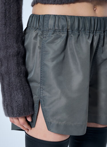Rick Owens Elasticated Waist Shorts Grey ric0266004