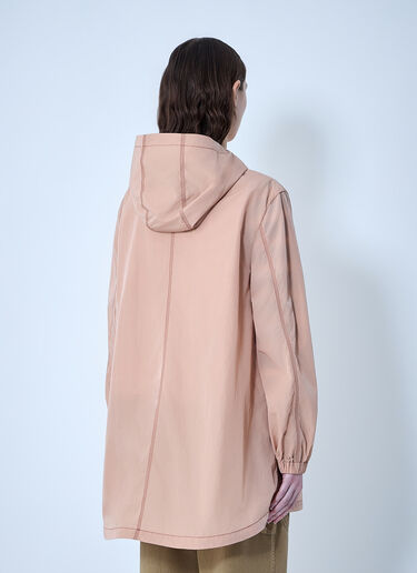 Moncler Hooded Zip Jacket Pink mon0264001