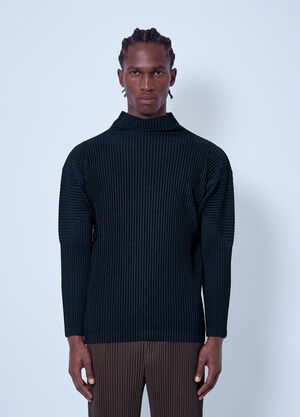 Homme Plissé Issey Miyake Basics Top Black hmp0166003