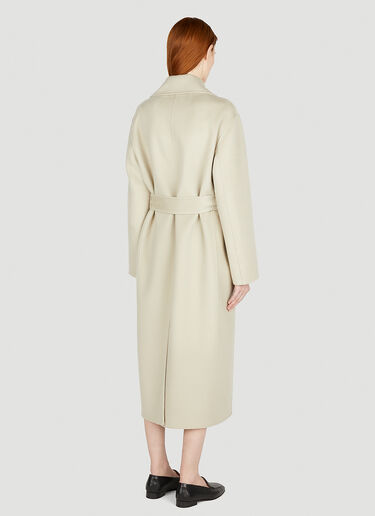 The Row Malika Coat Cream row0251014