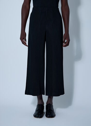 Homme Plissé Issey Miyake Pleated Pants Black hmp0161007