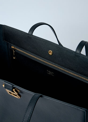 Balenciaga 라지 아워글래스 소프트 토트백  블랙 bal0259025