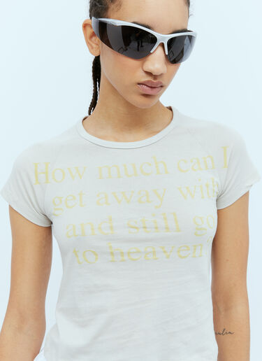 Praying 「Heaven Womens」T シャツ ベージュ pry0254012