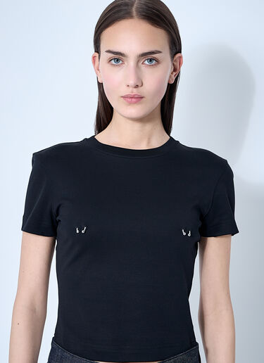 Mugler Nipple T-Shirt Black mug0259008