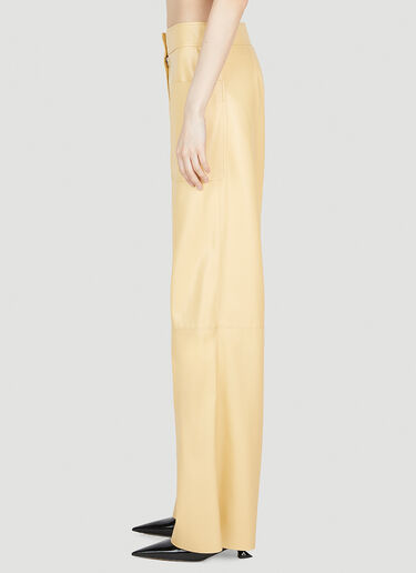 Stella McCartney Altermat Wide Leg Pants Yellow stm0253001