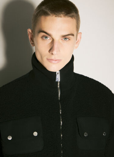 GmbH Fleece Jacket With Bellow Pockets Black gmb0158008