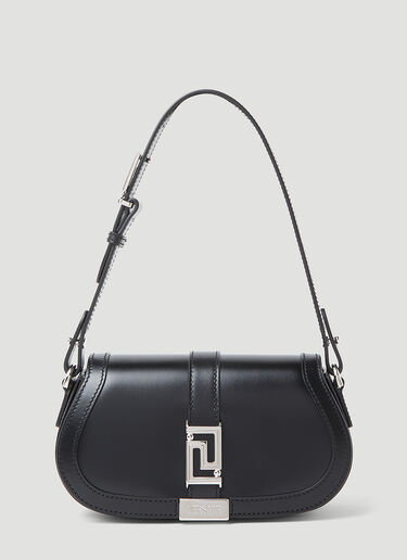 Versace Mini Greca Shoulder Bag Black vrs0253047