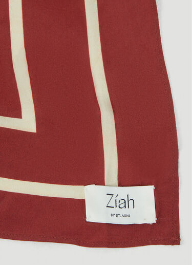 Ziah x St. Agni Martini 纱笼裙 酒红色 zia0250005
