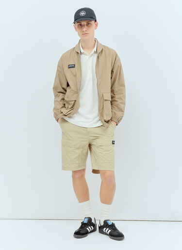 adidas Originals by SPZL Logo Patch Cargo Shorts Beige aos0157005