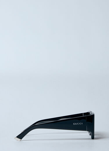 Gucci Rectangular Frame Sunglasses Black gus0259055
