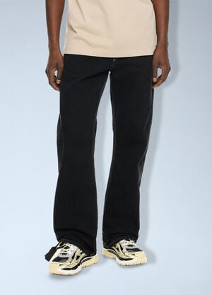 Off-White Half Arrow Slim Relaxed Jeans Black ofw0164199