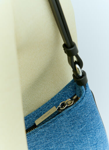 Jacquemus 르 비주 펄 숄더백 블루 jac0256067