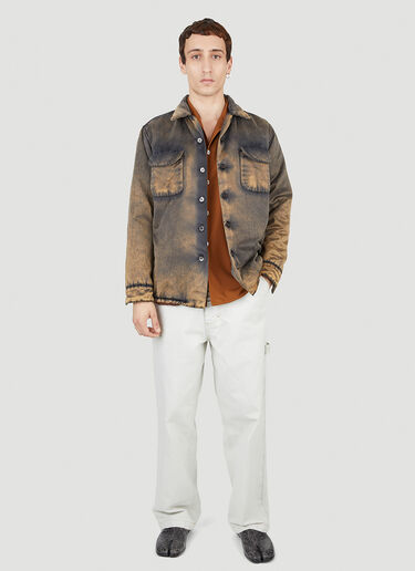 Maison Margiela 多口袋衬衫 橙色 mla0151005