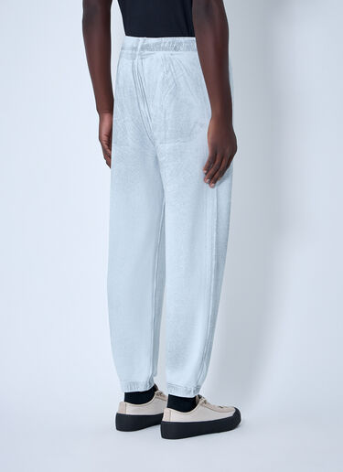 Stone Island Logo Patch Track Pants Blue sto0164019