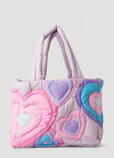 ERL Heart Puffer Bag Purple erl0348016