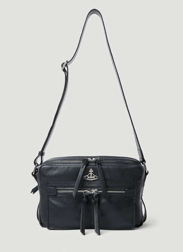 Vivienne Westwood Jerry 皮革斜挎包 黑色 vvw0153014