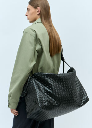 Prada Large Loop Weekender Bag Black pra0159017