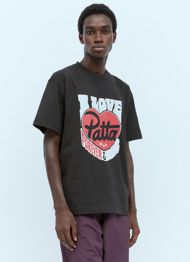 Patta Forever And Always Tシャツ ブラック pat0154010