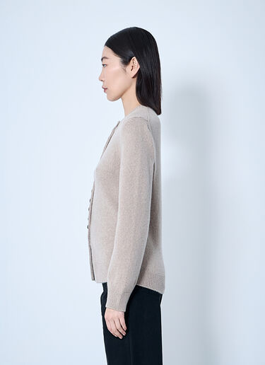 Khaite Josette Silk Cardigan Beige kha0260005