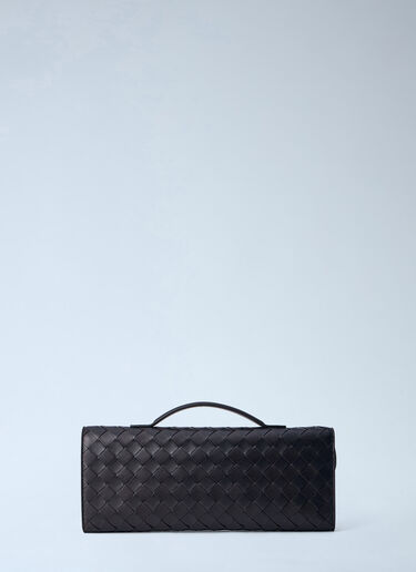 Bottega Veneta Andiamo 长款手拿包 棕 bov0257043