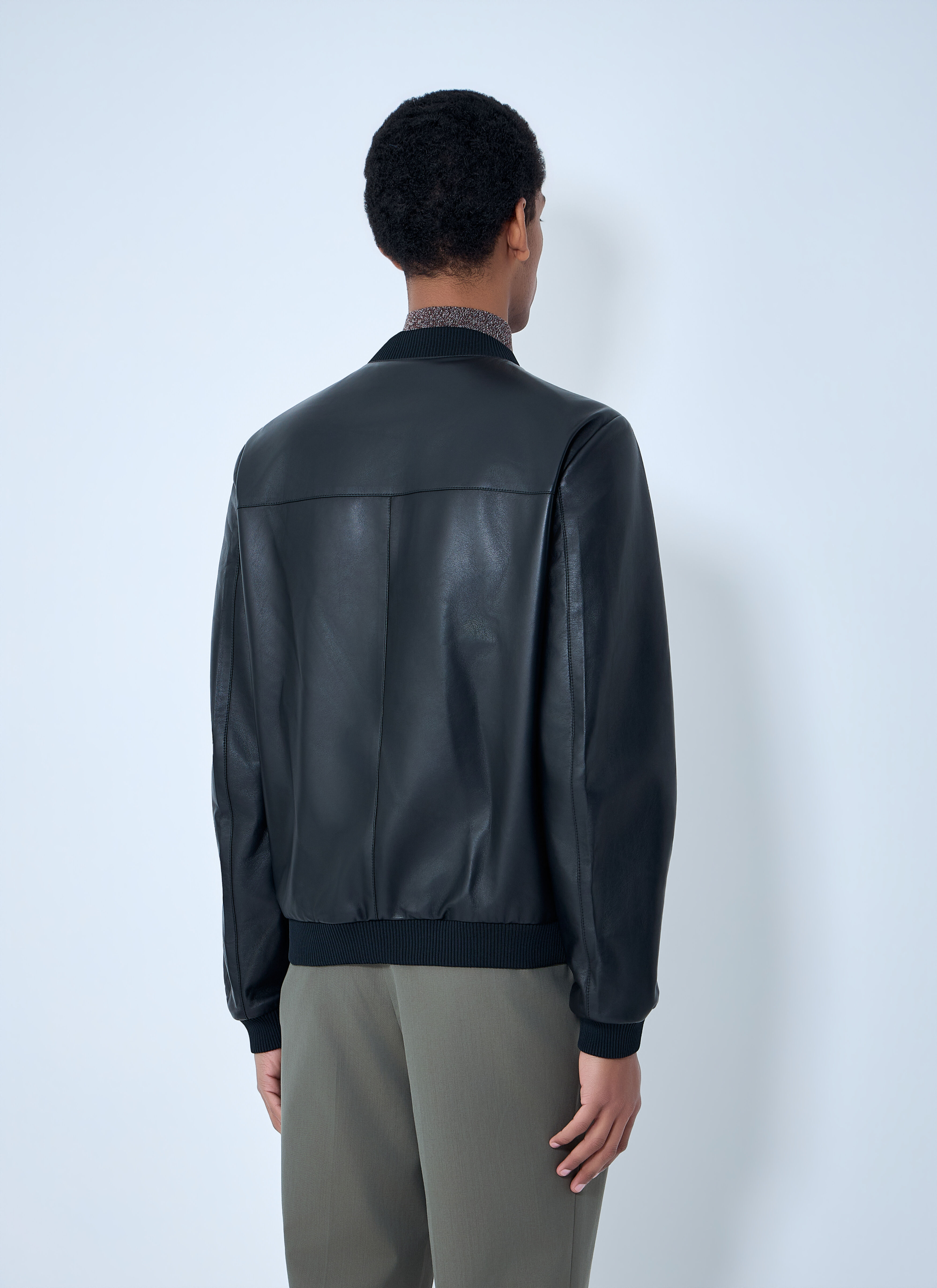 Prada Men's' Reversible Bomber Jacket in Black | LN-CC®